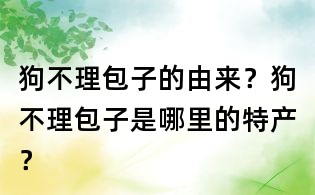 狗不理包子的由來？狗不理包子是哪里的特產？